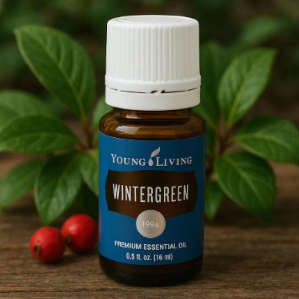 NEW Young Living 15 ml Wintergreen Essential Oil